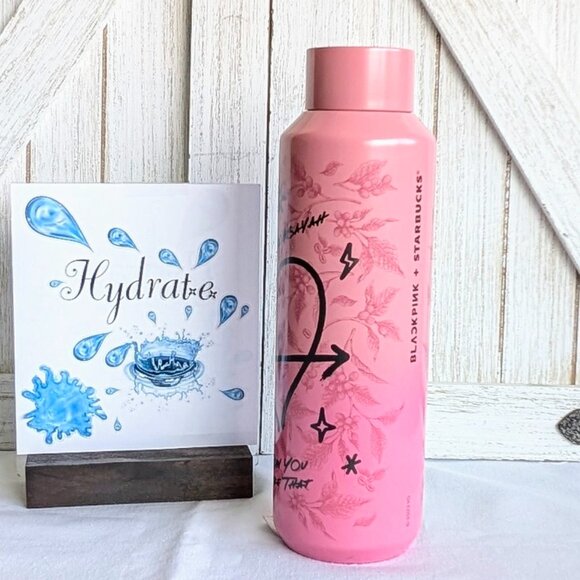 BLACKPINK + STARBUCKS® 2023 Collaboration Tumbler New! - Picture 5 of 7